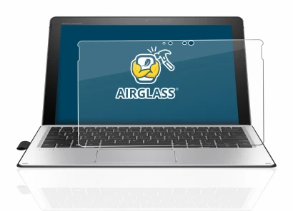 Abbildung des Geräts HP Elite x2 1012 G2 mit einer Vielzahl des Displayschutzes.