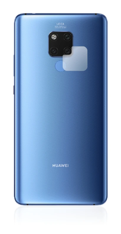 Abbildung des Geräts Huawei Mate 20 X (NUR Kameraschutz) mit einer Vielzahl des Displayschutzes.