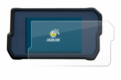 Abbildung des Geräts KTM 390 Duke 2017 mit einer Vielzahl des Displayschutzes.