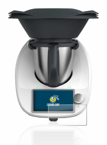 Abbildung des Geräts Vorwerk Thermomix TM6 mit einer Vielzahl des Displayschutzes.