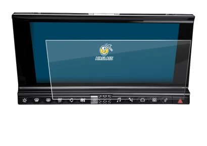 Abbildung des Geräts DS 7 Crossback Infotainmentsystem mit einer Vielzahl des Displayschutzes.