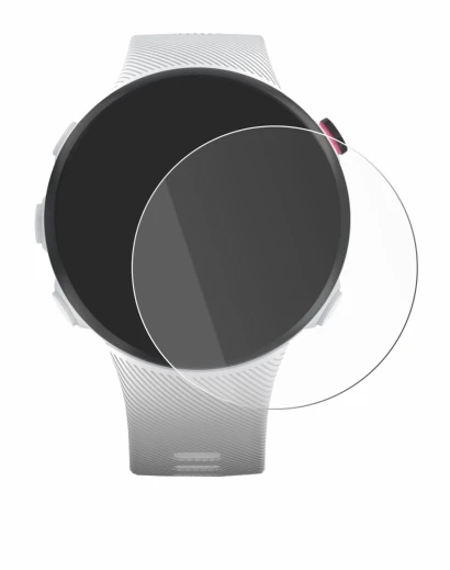 Abbildung des Geräts Garmin Forerunner 45S mit einer Vielzahl des Displayschutzes.
