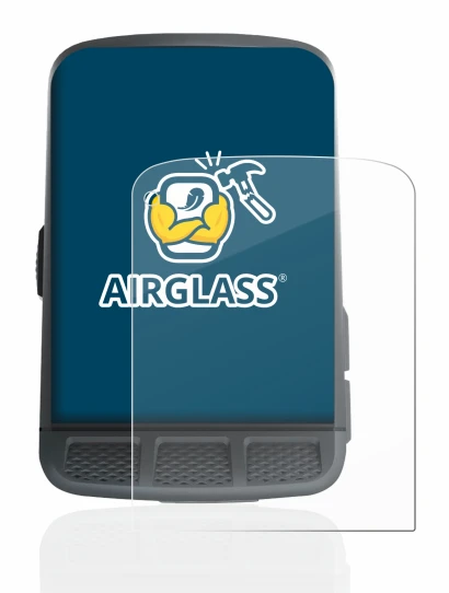 Abbildung des Geräts Wahoo Elemnt Roam mit einer Vielzahl des Displayschutzes.