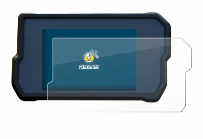 Abbildung des Geräts KTM 790 Adventure 2019+ mit einer Vielzahl des Displayschutzes.