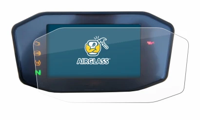 Abbildung des Geräts KTM 890 Duke R 2020 TFT Screen mit einer Vielzahl des Displayschutzes.