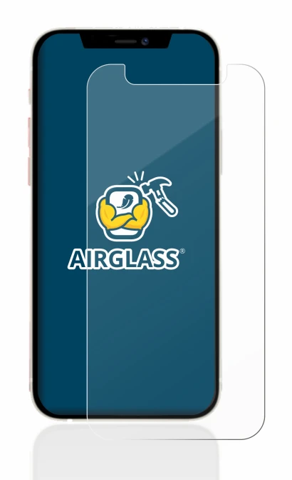 Abbildung des Geräts Apple iPhone 12 mini mit einer Vielzahl des Displayschutzes.