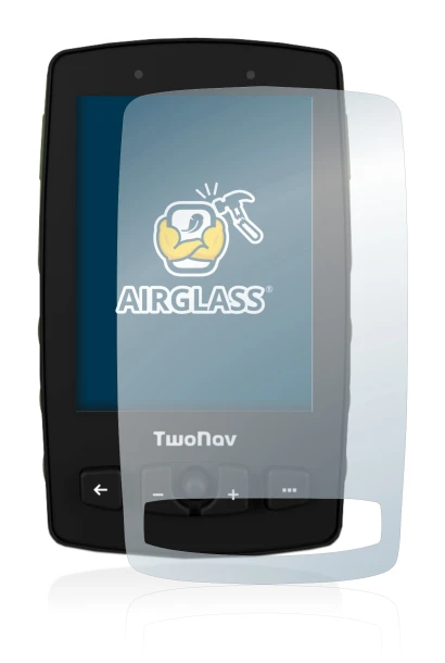 Abbildung des Geräts TwoNav Aventura 2 mit einer Vielzahl des Displayschutzes.