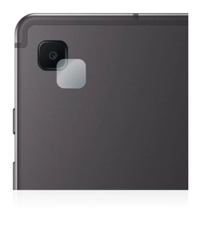 Abbildung des Geräts Samsung Galaxy Tab S6 Lite 2020 (NUR Kameraschutz) mit einer Vielzahl des Displayschutzes.