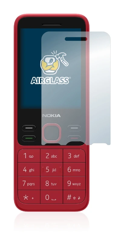 Abbildung des Geräts Nokia 150 2020 mit einer Vielzahl des Displayschutzes.