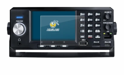 Abbildung des Geräts Uniden SDS200E mit einer Vielzahl des Displayschutzes.