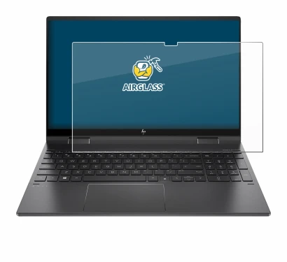 Abbildung des Geräts HP Envy x360 (15-eX) (358 mm x 230 mm) mit einer Vielzahl des Displayschutzes.