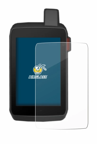 Abbildung des Geräts Garmin Montana 700 mit einer Vielzahl des Displayschutzes.