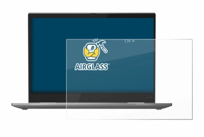 Abbildung des Geräts Lenovo ThinkPad X1 Yoga (5. Gen.) mit einer Vielzahl des Displayschutzes.