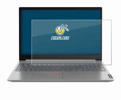 Abbildung des Geräts Lenovo ThinkBook 14 Gen 1 mit einer Vielzahl des Displayschutzes.