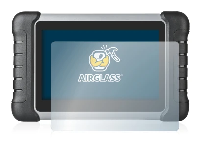 Abbildung des Geräts Autel MaxiCOM MK808 mit einer Vielzahl des Displayschutzes.