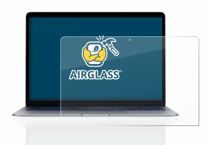 Abbildung des Geräts Apple MacBook Air 13" 2020 mit einer Vielzahl des Displayschutzes.