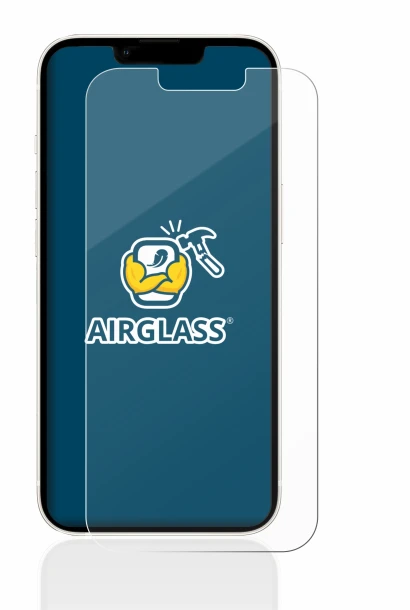 Abbildung des Geräts Apple iPhone 13 mit einer Vielzahl des Displayschutzes.