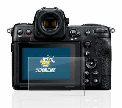 Abbildung des Geräts Nikon Z 8 mit einer Vielzahl des Displayschutzes.