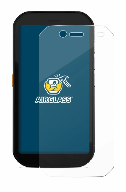 Abbildung des Geräts Caterpillar Cat S42 H+ mit einer Vielzahl des Displayschutzes.