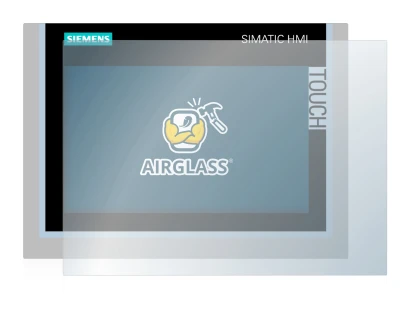 Abbildung des Geräts Siemens Simatic HMI TP700 Comfort mit einer Vielzahl des Displayschutzes.