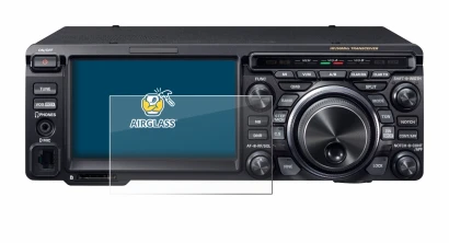 Abbildung des Geräts Yaesu FT-DX10 mit einer Vielzahl des Displayschutzes.