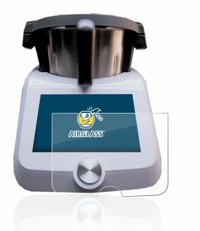 Abbildung des Geräts SilverCrest Monsieur Cuisine Smart mit einer Vielzahl des Displayschutzes.