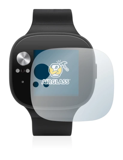 Abbildung des Geräts ASUS Vivowatch BP mit einer Vielzahl des Displayschutzes.