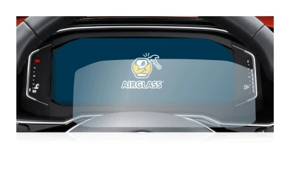 Abbildung des Geräts Volkswagen Tiguan 2021 Digital Cockpit Pro mit einer Vielzahl des Displayschutzes.