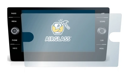 Abbildung des Geräts Volkswagen T-Roc R Line 2022 Discover Media 8" mit einer Vielzahl des Displayschutzes.