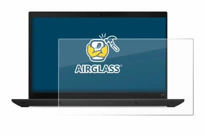 Abbildung des Geräts Lenovo ThinkPad L14 Gen 4 mit einer Vielzahl des Displayschutzes.