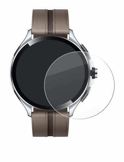 Abbildung des Geräts Xiaomi Watch 2 Pro mit einer Vielzahl des Displayschutzes.