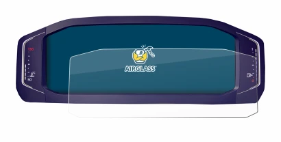 Abbildung des Geräts Volkswagen Passat B8 Digital Cockpit 10,25" mit einer Vielzahl des Displayschutzes.