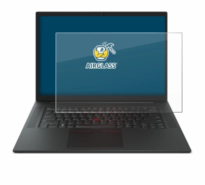Abbildung des Geräts Lenovo ThinkPad P1 Gen 6 16" mit einer Vielzahl des Displayschutzes.