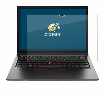 Abbildung des Geräts Lenovo ThinkPad L13 2-in-1 Gen 5 mit einer Vielzahl des Displayschutzes.