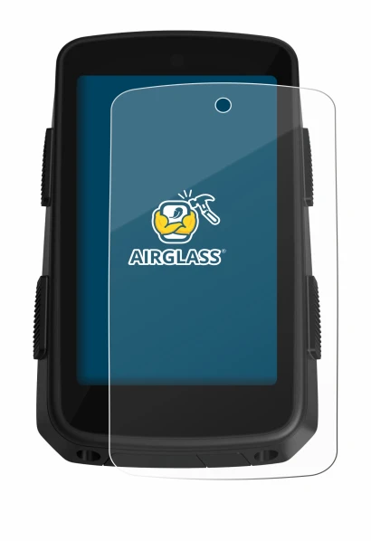 Abbildung des Geräts Hammerhead Karoo 3 mit einer Vielzahl des Displayschutzes.