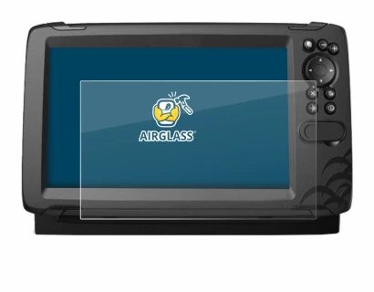 Abbildung des Geräts Lowrance HOOK Reveal 9 mit einer Vielzahl des Displayschutzes.