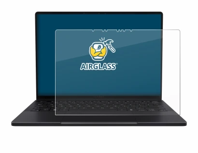 Abbildung des Geräts ASUS ProArt PX13 mit einer Vielzahl des Displayschutzes.