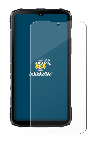 Abbildung des Geräts Doogee Blade 10 Pro mit einer Vielzahl des Displayschutzes.