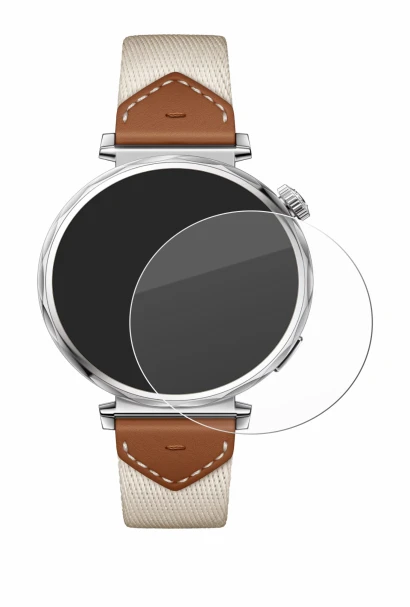 Abbildung des Geräts Huawei Watch GT 5 (41 mm) mit einer Vielzahl des Displayschutzes.