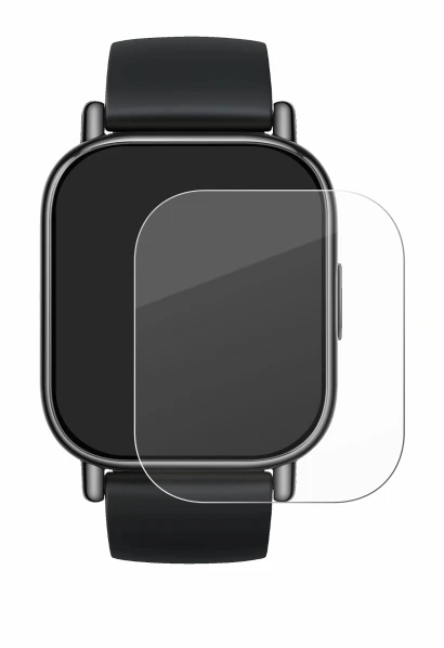 Abbildung des Geräts Xiaomi Redmi Watch 5 Lite mit einer Vielzahl des Displayschutzes.