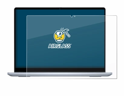 Abbildung des Geräts Dell Inspiron 14 7445 2-in-1 mit einer Vielzahl des Displayschutzes.