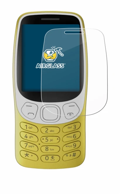 Abbildung des Geräts Nokia 3210 mit einer Vielzahl des Displayschutzes.