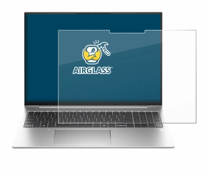 Abbildung des Geräts HP EliteBook 835 G11 mit einer Vielzahl des Displayschutzes.