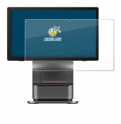 Abbildung des Geräts Sunmi T3 Pro Max mit einer Vielzahl des Displayschutzes.