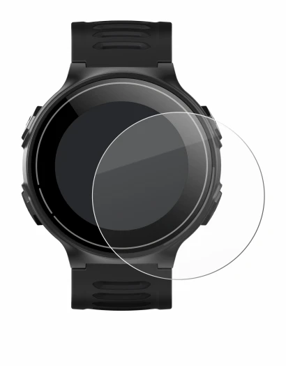 Abbildung des Geräts Kiprun GPS 500 Coros mit einer Vielzahl des Displayschutzes.