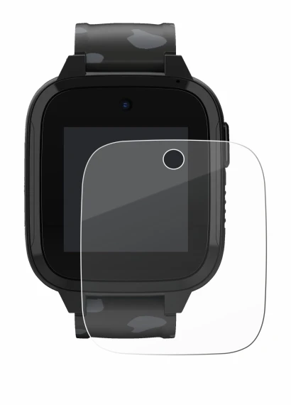 Abbildung des Geräts Xplora XGO3 (2. Gen.) mit einer Vielzahl des Displayschutzes.