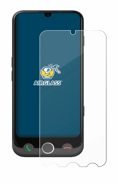 Abbildung des Geräts Doro Aurora A30 mit einer Vielzahl des Displayschutzes.