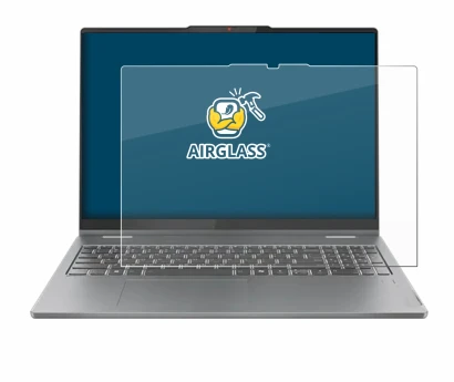 Abbildung des Geräts Lenovo IdeaPad 5 2-in-1 Gen 10 16" mit einer Vielzahl des Displayschutzes.