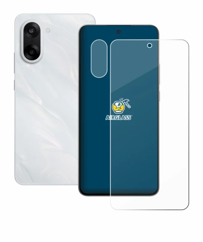 Abbildung des Geräts OnePlus Nord CE 5 (Display+Kamera) mit einer Vielzahl des Displayschutzes.