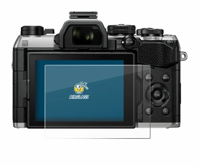 Abbildung des Geräts Olympus OM System OM-5 Mark II mit einer Vielzahl des Displayschutzes.